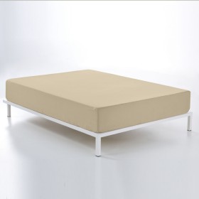 Funda de almohada HappyFriday BASIC Beige 45 x 125 cm | Tienda24 Tienda24.eu