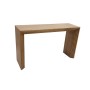 Console Romimex Naturel Bois de paulownia 132 x 79 x 40 cm | Tienda24 Tienda24.eu