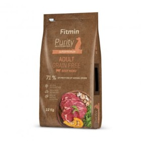 Nourriture Fitmin Purity GF Adult Beef Adulte Veau 12 kg de Fitmin, Sèche - Réf : S9110260, Prix : 80,10 €, Remise : %