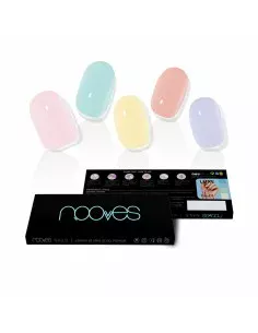 Láminas de Gel para Uñas Nooves LÁMINAS DE UÑAS DE GEL Grace Luxe Manicura francesa 20 Piezas | Tienda24 Tienda24.eu