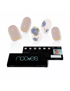 Gel-Nagel-Folien Nooves White pearl (20 Stück) | Tienda24 Tienda24.eu