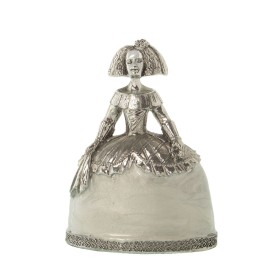 Decorative Figure Romimex Silver Aluminium 53 x 62 x 13 cm | Tienda24 Tienda24.eu