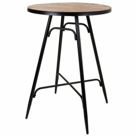 Table d'appoint DKD Home Decor 30 x 30 x 68 cm Noir Doré Fer | Tienda24 - Global Online Shop Tienda24.eu