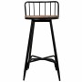 Stool Alexandra House Living Brown Iron Fir wood 41 x 88 x 41 cm | Tienda24 - Global Online Shop Tienda24.eu