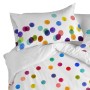 Conjunto de fronhas HappyFriday Confetti Multicolor 50 x 75 cm 2 Peças | Tienda24 Tienda24.eu