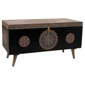 Chest Alexandra House Living Black Multicolour Mango wood MDF Wood 40 x 45 x 89 cm by Alexandra House Living, Trunks - Ref: D...