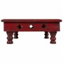 Mesa de Centro Alexandra House Living Rojo 33 x 14 x 33 cm | Tienda24 Tienda24.eu