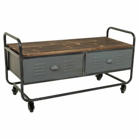 Console DKD Home Decor Prateado Metal Espelho Madeira MDF 117 x 31 x 75 cm | Tienda24 Tienda24.eu