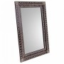 Miroir mural Alexandra House Living Blanc Marron Bois MDF 1 x 62 x 42 cm | Tienda24 - Global Online Shop Tienda24.eu