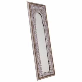 Miroir mural Alexandra House Living Blanc Bois MDF 1 x 90 x 30 cm de Alexandra House Living, Miroirs muraux - Réf : D1631686,...