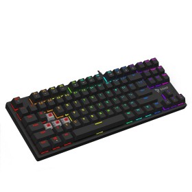 Clavier Savio TEMPEST X2 RED Noir QWERTY de Savio, Claviers - Réf : S91103959, Prix : 38,42 €, Remise : %