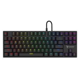 Keyboard Savio TEMPEST X2 BLUE Black QWERTY by Savio, Keyboards - Ref: S91103960, Price: 38,16 €, Discount: %