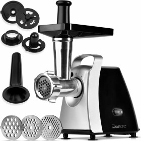 Picadora Clatronic FW 3803 Negro Plateado Acero Inoxidable 1000 W de Clatronic, Robots de cocina y minipicadoras - Ref: S9110...