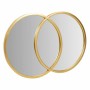 Wall mirror Alexandra House Living Gold Metal Glass MDF Wood 60 x 3 x 90 cm | Tienda24 Tienda24.eu