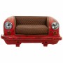 Sofá Alexandra House Living Marrón Rojo Coche 68 x 68 x 157 cm | Tienda24 Tienda24.eu