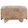 Bench Alexandra House Living White Natural Mango wood MDF Wood 60 x 29 x 70 cm by Alexandra House Living, Chairs - Ref: D1631...