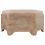 Bench Alexandra House Living White Natural Mango wood MDF Wood 60 x 29 x 70 cm by Alexandra House Living, Chairs - Ref: D1631...