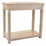 Konsolentisch mit Schubladen Alexandra House Living Weiß natürlich Mango-Holz Holz MDF 40 x 76 x 135 cm von Alexandra House L...