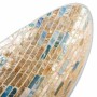 Centre de Table Alexandra House Living Bleu Beige Papier Capiz 18 x 13 x 48 cm de Alexandra House Living, Accessoires de fête...