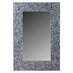 Wall mirror DKD Home Decor Crystal Natural Rope (60 x 4 x 60 cm) | Tienda24 - Global Online Shop Tienda24.eu