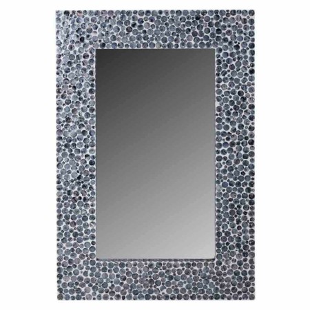 Wall mirror Alexandra House Living Grey Cream MDF Wood 91 x 3 x 60 cm | Tienda24 - Global Online Shop Tienda24.eu