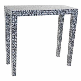 Mesa de apoio DKD Home Decor Metal Branco Mármore 50 x 50 x 61 cm | Tienda24 - Global Online Shop Tienda24.eu