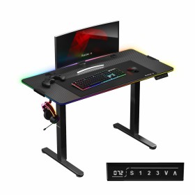 Desk Gaming Urban Factory WED75UF 120 x 60 x 78 cm Black PVC | Tienda24 - Global Online Shop Tienda24.eu