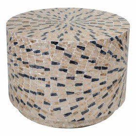 Side table DKD Home Decor White Natural Mango wood 45 x 45 x 62 cm | Tienda24 - Global Online Shop Tienda24.eu