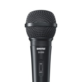 Microfono Shure SV200 Nero di Shure, Microfoni per PC - Rif: S91104515, Prezzo: 55,32 €, Sconto: %