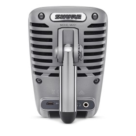 Microfono Shure MOTIVMV51 Grigio di Shure, Microfoni per PC - Rif: S91104526, Prezzo: 273,51 €, Sconto: %