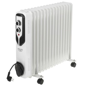 Oil-filled Radiator Adler AD 7819 White 2500 W by Adler, Oil Filled Radiators - Ref: S91104560, Price: 65,42 €, Discount: %