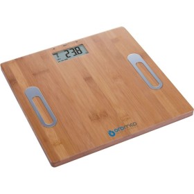 Digital Bathroom Scales Oromed ORO-SCALE BAMBO Wood Glass 150 kg by Oromed, Scales - Ref: S91104573, Price: 34,65 €, Discount: %