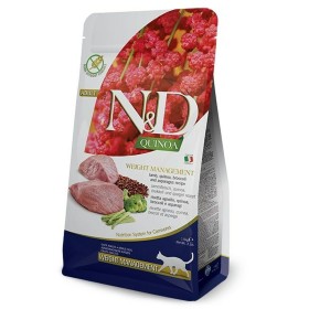 Comida para gato Farmina N&D CAT QUINOA WEIGHT MANAGEMENT Adulto Cordero Brócoli 5 kg de Farmina, Seca - Ref: S9110465, Preci...