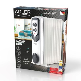 Oil-filled Radiator Adler AD 7817 White Black 2500 W by Adler, Oil Filled Radiators - Ref: S91104660, Price: 53,31 €, Discoun...