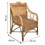 Fauteuil Alexandra House Living Naturel 48 x 99 x 64 cm | Tienda24 Tienda24.eu