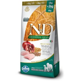 penso Farmina N&D Ancestral Grain Canine Adulto Frango 15 kg de Farmina, Seca - Ref: S9110482, Preço: 71,34 €, Desconto: %