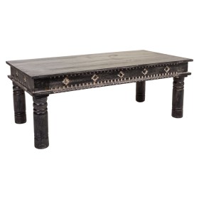 Table Basse Alexandra House Living Bleu 33 x 14 x 33 cm | Tienda24 Tienda24.eu