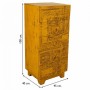 Schubladenschrank Alexandra House Living Gelb Eisen Mango-Holz 40 x 100 x 45 cm von Alexandra House Living, Kommoden & Sidebo...