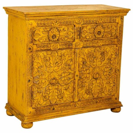 Sideboard Alexandra House Living Yellow Iron Mango wood 40 x 90 x 90 cm by Alexandra House Living, Sideboards - Ref: D1631740...