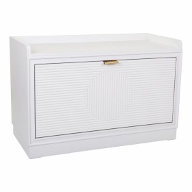 Siège DKD Home Decor Jaune Blanc Noir Multicouleur Fer 74 x 65 x 90 cm | Tienda24 Tienda24.eu