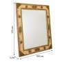 Miroir mural Alexandra House Living Bois de manguier 3 x 125 x 109 cm | Tienda24 Tienda24.eu