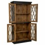 Display Stand Alexandra House Living Glass Iron Mango wood 40 x 183 x 90 cm by Alexandra House Living, Glass Cabinets - Ref: ...