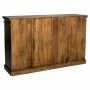 Sideboard Alexandra House Living Black Glass Mango wood 40 x 100 x 170 cm | Tienda24 - Global Online Shop Tienda24.eu