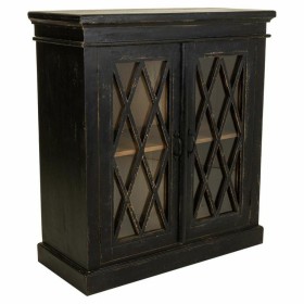 Hall Alexandra House Living Black Glass Iron Mango wood 40 x 100 x 90 cm by Alexandra House Living, Tables - Ref: D1631751, P...