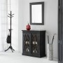 Recibidor Alexandra House Living Negro Vidrio Hierro Madera de mango 40 x 100 x 90 cm de Alexandra House Living, Mesas - Ref:...