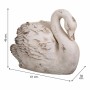 Macetero Alexandra House Living Swan Fibra de Vidrio Magnesio 36 x 46 x 61 cm | Tienda24 Tienda24.eu