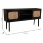 Anrichte Alexandra House Living Schwarz Kiefernholz Holz MDF 38 x 81 x 152 cm von Alexandra House Living, Buffets - Ref: D163...