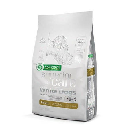 Fodder NATURE'S PROTECTION Superior Care White Dogs Lamb 4 Kg | Tienda24 - Global Online Shop Tienda24.eu