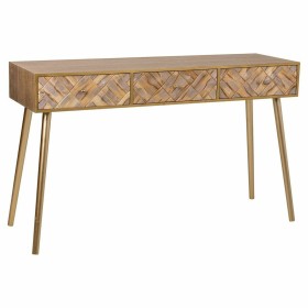 Mesa de Centro 70 x 70 x 41 cm Metal Madera 3 Unidades | Tienda24 Tienda24.eu