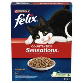 Comida para gato Purina Felix Countryside Sensations Carne de vacuno 1 kg de Purina, Seca - Ref: S91105943, Precio: 6,81 €, D...